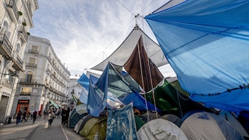 El Tribunal Superior de Justicia de Madrid rechaza desalojar la acampada de Sol como pedía Ayuso