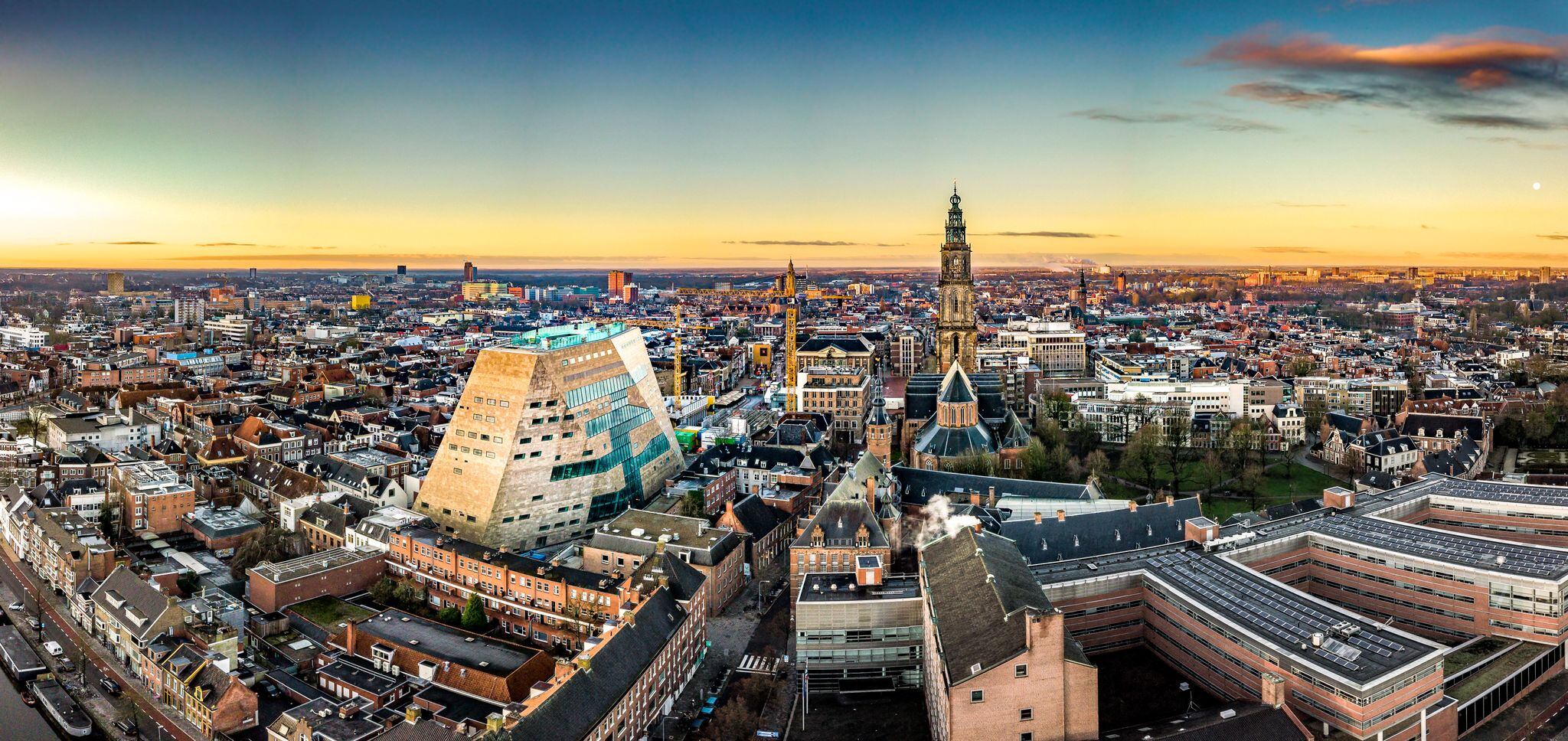 Groningen es conocida como la ciudad joven de Países Bajos por la cantidad de estudiantes que la habitan (Foto: Deon Prins/Forum Groningen/dpa)