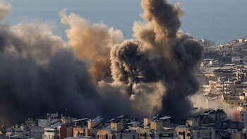 Israel bombardea Beirut por segundo