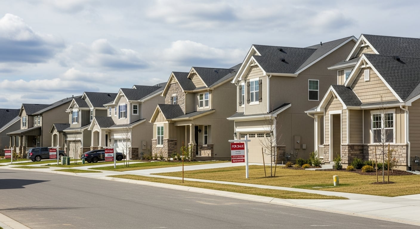 El mercado inmobiliario de Estados Unidos registró 628.000 ventas anualizadas de viviendas nuevas en junio, con una suba mensual del 1,6% y una baja interanual del 5,6%. (Imagen Ilustrativa Infobae)