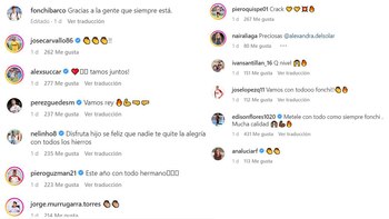 Compañeros y exfutbolistas de la