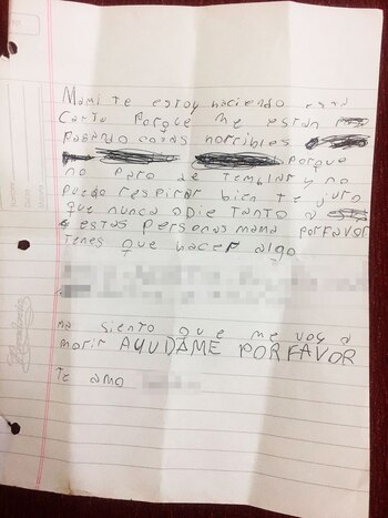 "No paro de temblar y