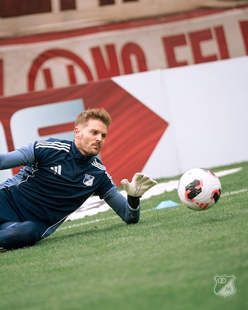Javier Burrai es el llamado a ser titular en Millonarios durante el segundo semestre de la Liga BetPlay 2026 - crédito X