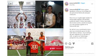 La publicación de José Carvallo