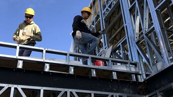 La construcción fue la actividad