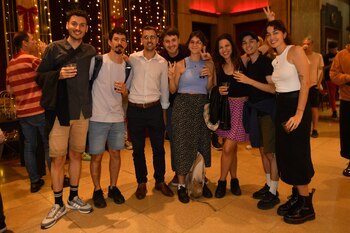 El lanzamiento del libro, al