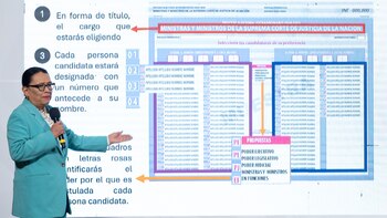 Rosa Icela mostró cómo deberán