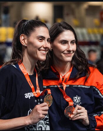Simone y Marina Scherer han