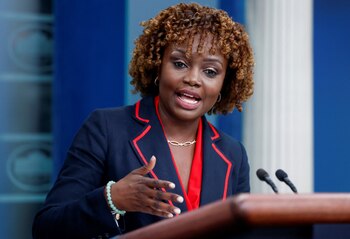 Karine Jean-Pierre, vocera de la