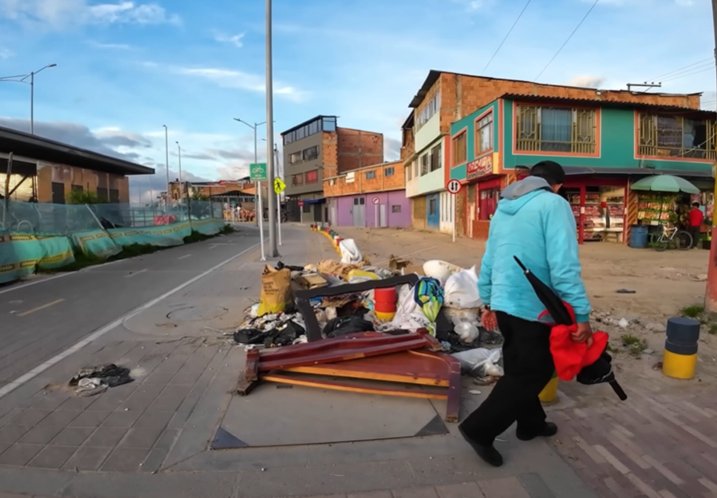 El youtuber expuso los lugares señalados como “peligrosos” por sus seguidores - crédito @DiegoAndariego/YouTube