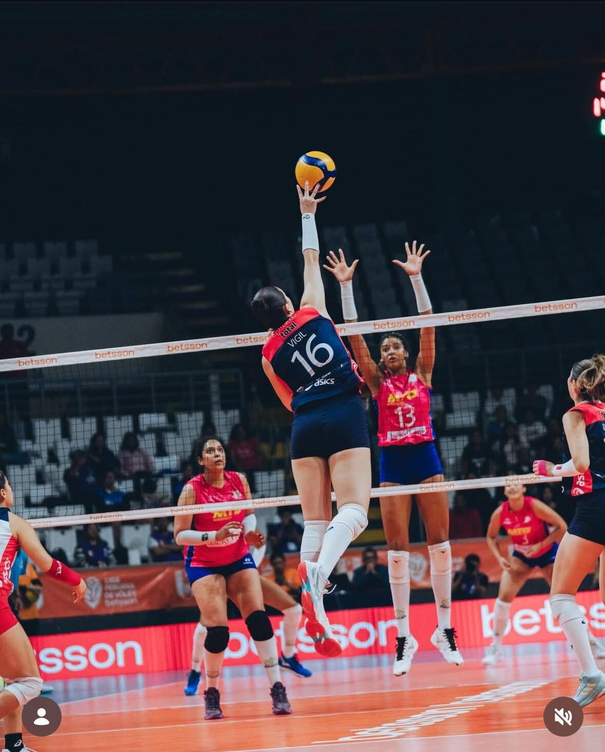 San Martín le ganó a Deportivo Géminis por la Liga Peruana de Vóley 2025/26