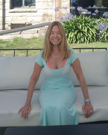 María Laura estuvo en Chapadmalal,