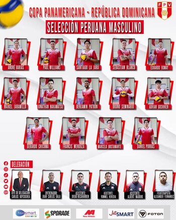 Convocados de Perú para la