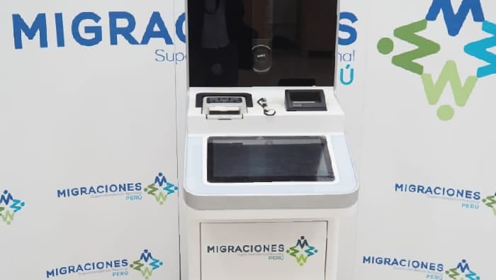 Los módulos de autoservicio están equipados con lectores biométricos y permitirán el uso del servicio a toda hora, durante toda la semana. - Migraciones