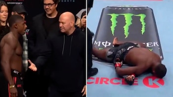 La trama del luchador que “arruinó su carrera en 8 segundos”: se negó a saludar al presidente de UFC y sufrió un impactante nocaut