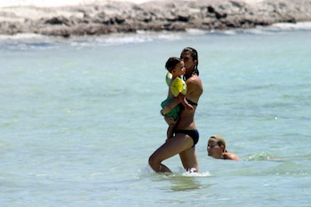 Rosario Nadal y Mette-Marit en Mallorca.