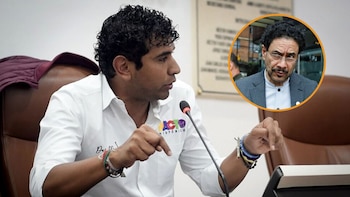 David Racero apostó por una campaña austera y ética y reiteró apoyo a Iván Cepeda - crédito @DavidRacero/X - Colprensa