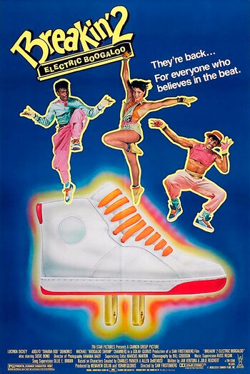 El afiche promocional de "Breakin’