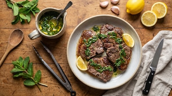 Receta de cordero a la menta, rápida y fácil
