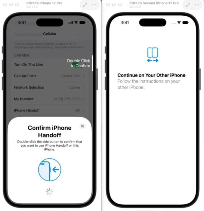 La nueva función de Apple para que dos iPhone puedan tener un mismo número.