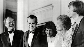 Los Carpenter con el presidente