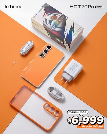 Infinix HOT 70 Pro 5G - Free Fire - celulares - tecnología - 28 de julio