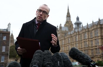 El Secretario de Estado británico