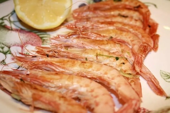 Gambas en el bar Los