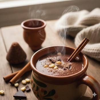 Una bebida con un sabor