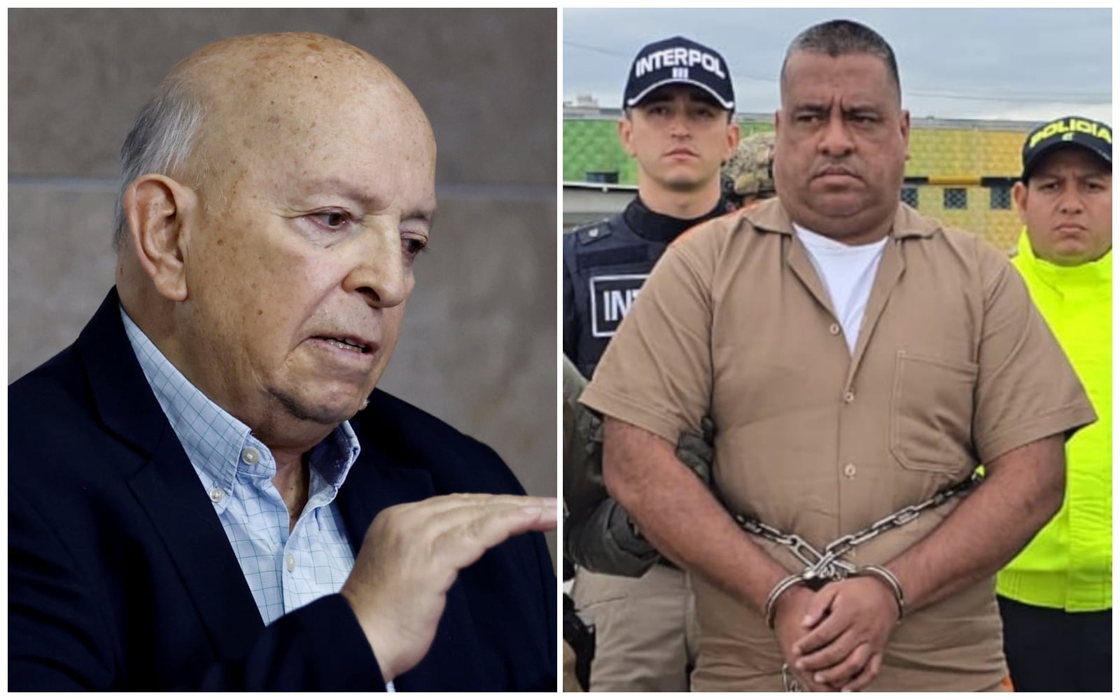 El excomisionado de Paz Otty Patiño habló de por qué, en su momento, no se ejecutó la extradición de alias Araña a los Estados Unidos - crédito EFE - Ministerio de Defensa