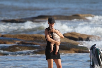 Nicole Neumann hizo dormir a