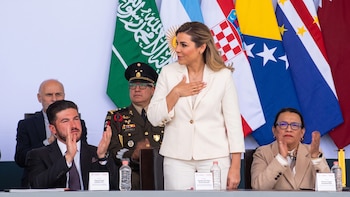 Pese a escándalo por audios, Harfuch agradece a Marina del Pilar por seguridad del Mundial 2026