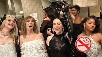 Billie Eilish junto a Halle