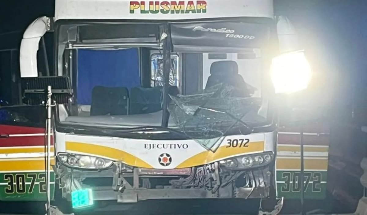 Hay tres heridos por el choque en Ruta 8.