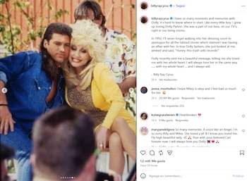 Billy Ray Cyrus homenajea a Dolly Parton