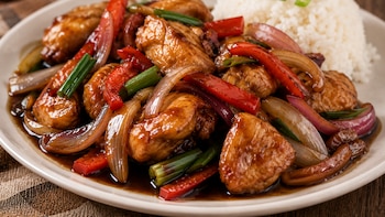 Receta de pollo al sillao