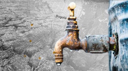 Los cortes de agua en Bogota este 5 de junio