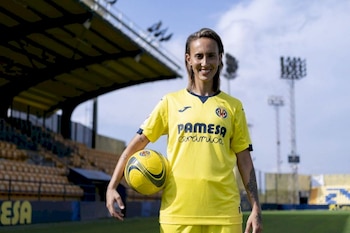 Virginia Torrecilla durante su presentación