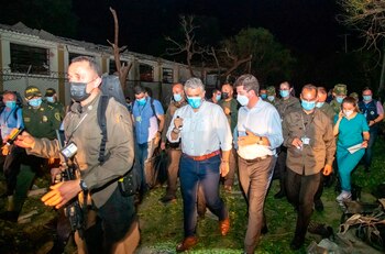 Fotografía cedida por la Presidencia