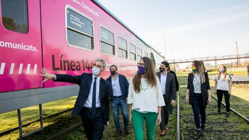 Los ministros Elizabeth Gómez Alcorta