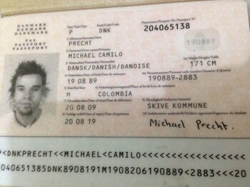 Pasaporte de Michael Precht. Foto: