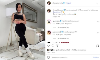 Yina Calderón puso fecha para