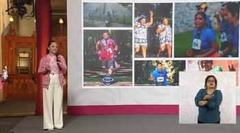 La embajadora deportiva destacó la