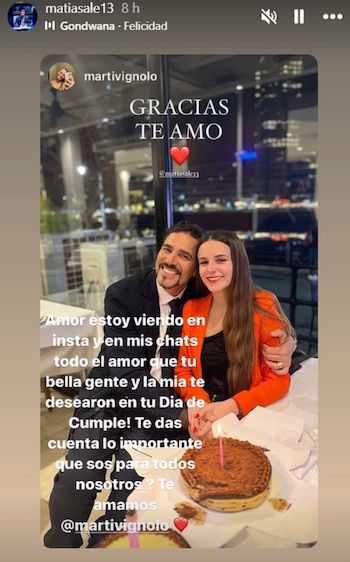 La respuesta de Matías Alé