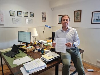 Pablo, con la denuncia que