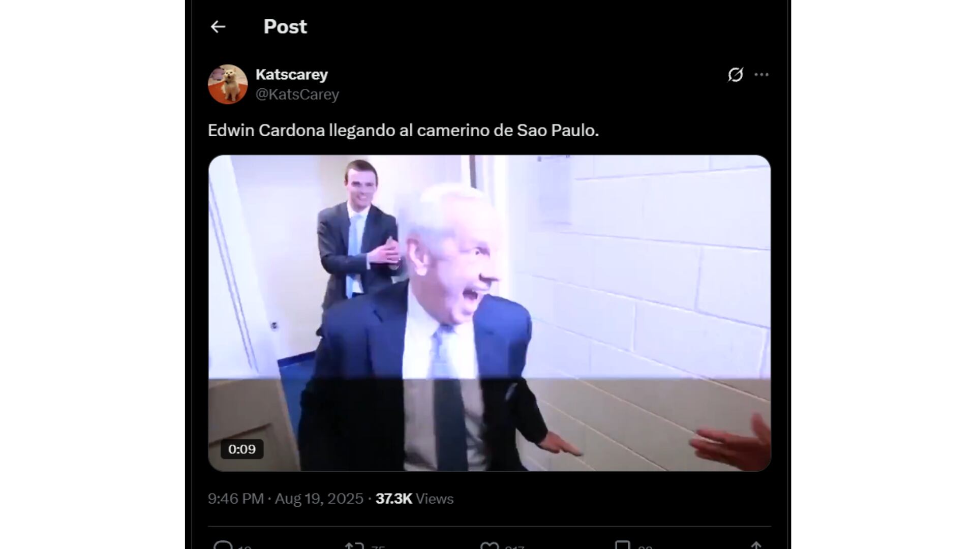 La eliminación desde los tiros del punto penal del verde de Antioquia y el mal partido de Edwin Cardona, fueron los focos de atención en los memes - crédito redes sociales