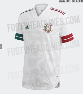 La playera es de visitante