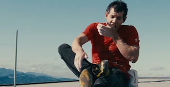 Alex Honnold hace una pausa