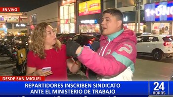 Repartidores inscribieron sindicato en Ministerio