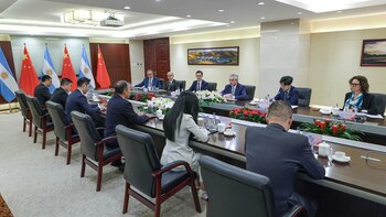 Una de las reuniones de